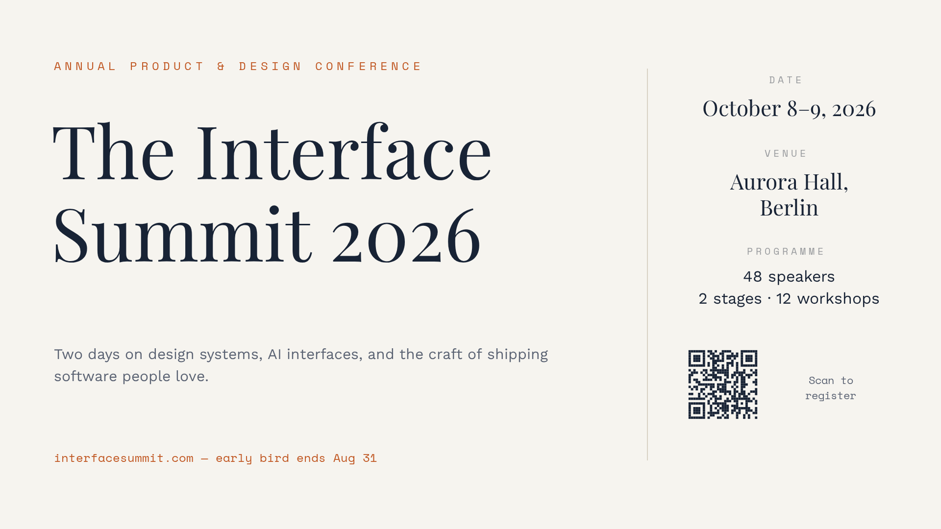 Event — Conference Banner
