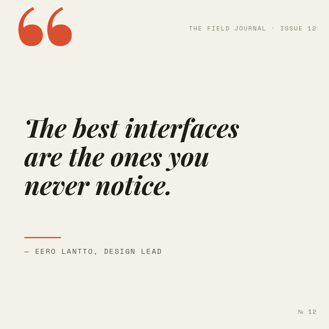 Pull Quote — Editorial Card